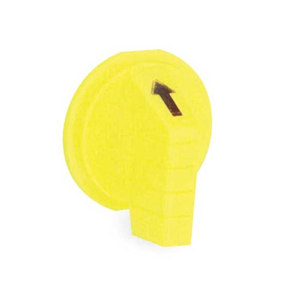 Botón selectos, palanca amarilla de Schneider Electric, 30mm - 9001Y8
