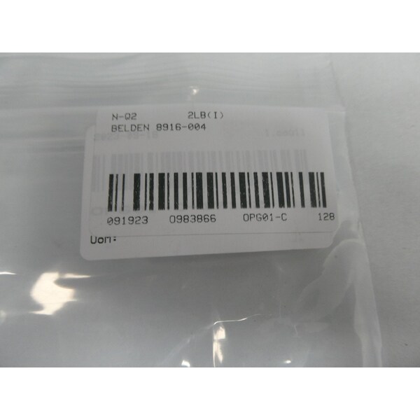 Belden YELLOW PVC HOOK-UP 14AWG 100FT WIRE - 8916-004