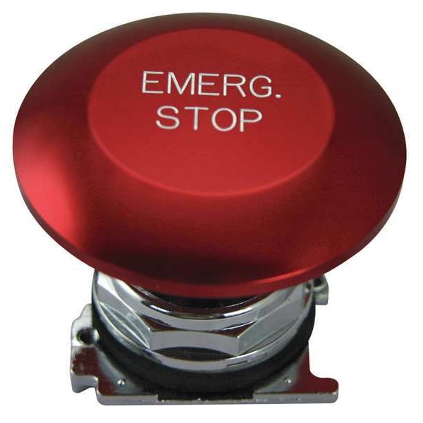 Operador de botón de presión sin iluminación Eaton Cutler-Hammer, 30mm, Rojo - 10250T17213