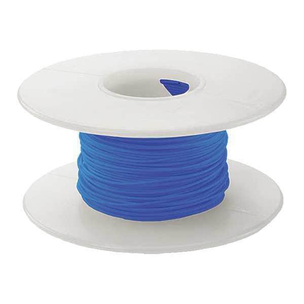 Alambre de envoltura bobinado, 30 AWG, azul, Kynar(R) KSW, 100 ft - KSW30B-0100