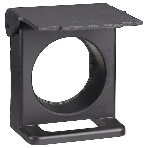 Schneider Electric Cierre con candado para tapa, 22 mm, metal, negro - ZB4BZ62