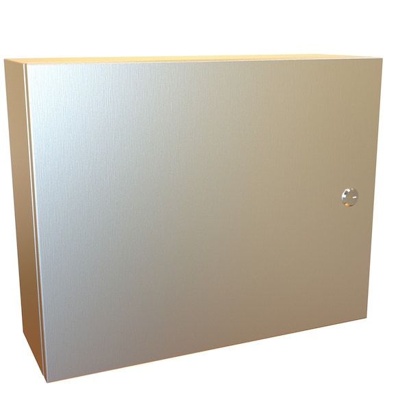 Hammond 304 Stainless Steel Electrical Enclosures, 16 in H, 6 in D, 20 in W, NEMA 4X, Hinged - EN4SD16206SS