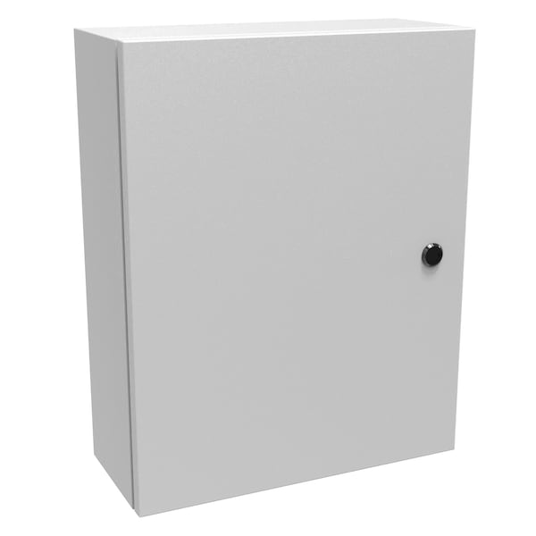 Hammond Steel Electrical Enclosures, 20 in H, 6 in D, 16 in W, NEMA 4, Hinged - EN4SD20166LG