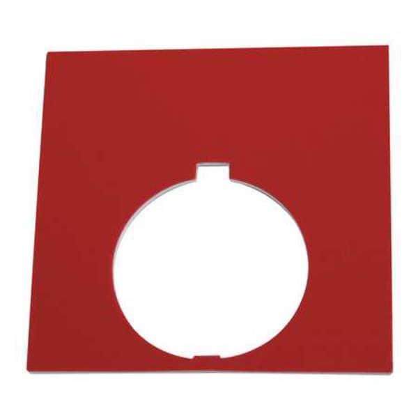Placa de leyenda en blanco Eaton, blanco/rojo o negro - HT8LP77