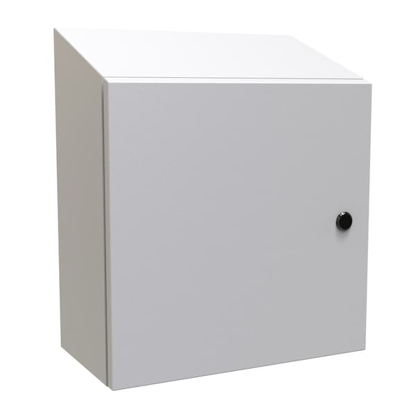 Hammond Steel Electrical Enclosures, 16 in H, 8 in D, 16 in W, NEMA 4, Hinged - ST16168LG
