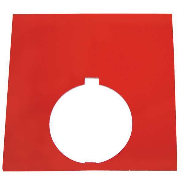 Placa de leyenda en blanco Eaton, blanco/rojo o negro - 10250TLP77