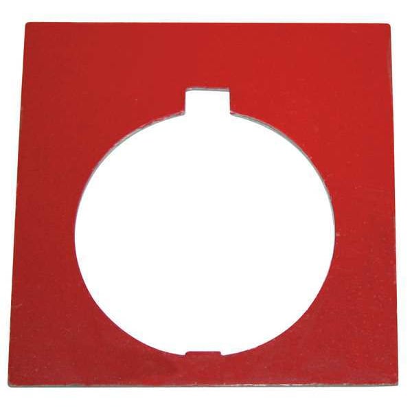Placa de leyenda en blanco/rojo o negro de Eaton Cutler-Hammer - 10250TSP77