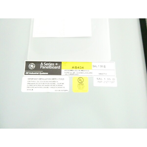 Ge 8.5IN 43-1/2IN STEEL 20IN ENCLOSURE - AB434