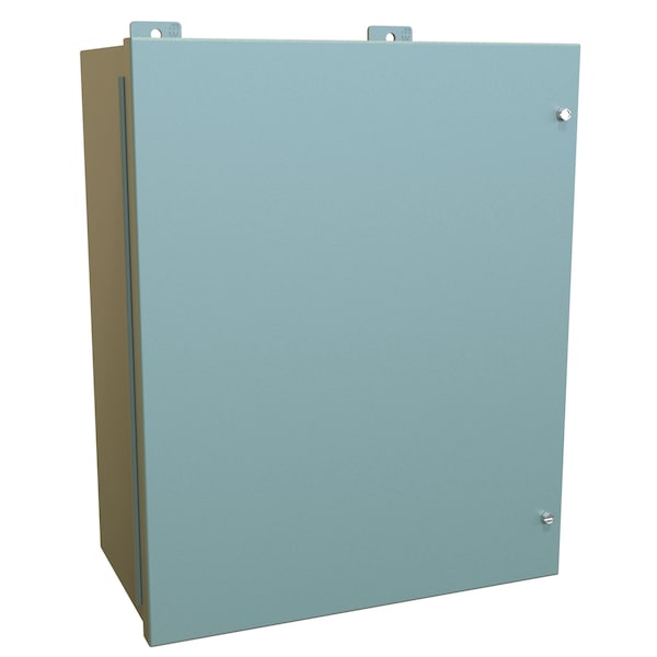 Hammond Steel Electrical Enclosures, 20 in H, 9 in D, 16 in W, NEMA 12, Hinged - 1418JC9
