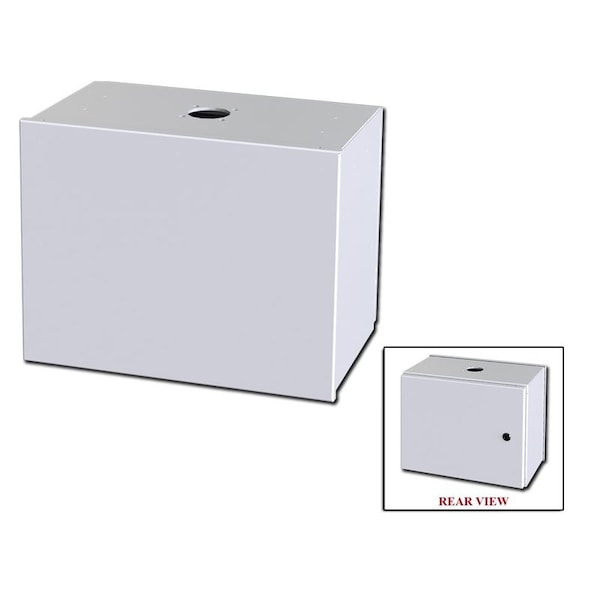 Saginaw Control & Engineering Carbon Steel Electrical Enclosures, 14 in H, 10 in D, 18 in W, NEMA 3R, 4, 12, 13, Hinged - SCE-14HMI1810LP