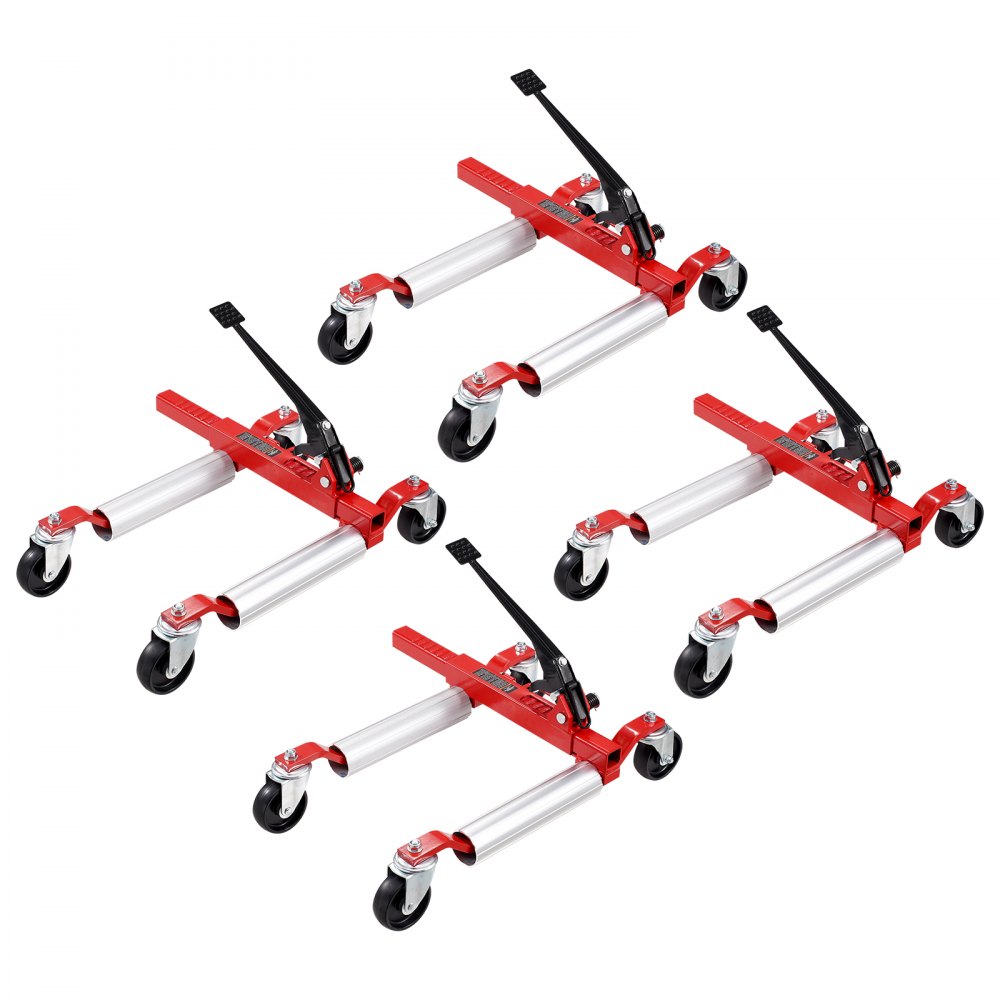 VEVOR Wheel Dolly Heavy Duty Vehicle Positioning Tire Car Lifter 1500Lbs 4 Pack - ZHSKU00000000000101