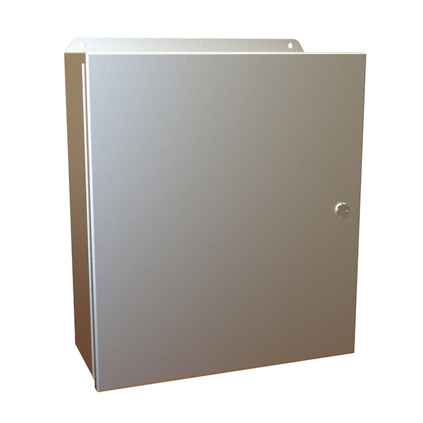 Hammond Aluminum Electrical Enclosures, 16 in H, 6 in D, 14 in W, NEMA 4X, Hinged - EJ16146AL
