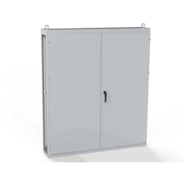 Saginaw Control & Engineering Electrical Enclosures, 86 in H, 14 in D, 74.5 in W - SCE-86MR2D14