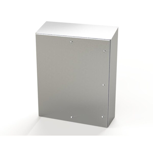 Saginaw Control & Engineering 304 Stainless Steel Electrical Enclosures, 42 in H, 12 in D, 36 in W, NEMA 3R, 4, 4X, 12, 13 - SCE-42K3612SSST