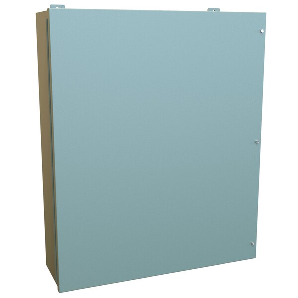 Hammond Steel Electrical Enclosures, 36 in H, 9 in D, 30 in W, NEMA 12, Hinged - 1418JM9