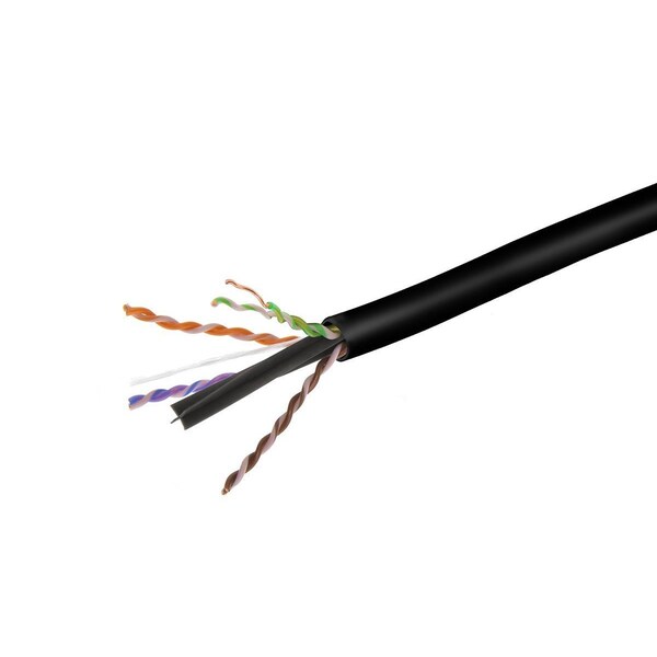 Cable a granel CAT6 PLENUM - UL_ SÓLIDO_ 550MHZ_ UTP_ CMP_ COBRE DESCUBIERTO_ 10G - 43701