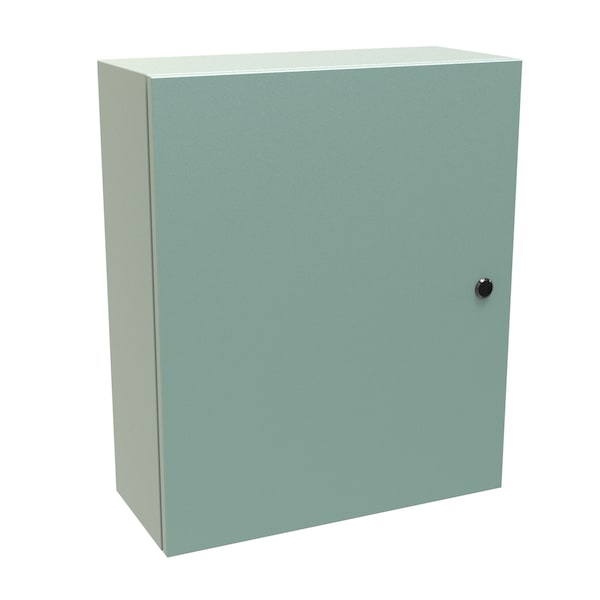Hammond Steel Electrical Enclosures, 24 in H, 8 in D, 20 in W, NEMA 4, Hinged - EN4SD24208GY