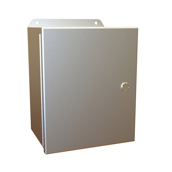 Hammond Aluminum Electrical Enclosures, 10 in H, 6 in D, 8 in W, NEMA 4X, Hinged - EJ1086AL