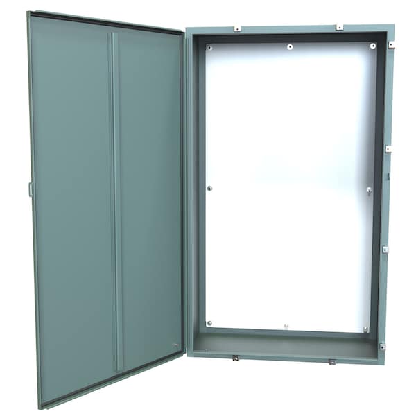 Hammond Steel Electrical Enclosures, 60 in H, 16 in D, 36 in W, NEMA 4, Hinged - 1418N4T16
