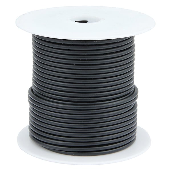 Power House 100 ft. 14 AWG Black Primary Wire - PO2621442