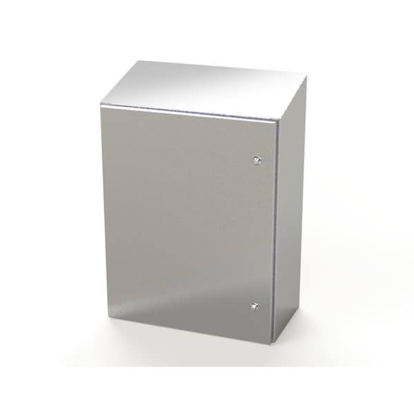 Saginaw Control & Engineering 304 Stainless Steel Electrical Enclosures, 30 in H, 12 in D, 24 in W, NEMA 3R, 4, 4X, 12, 13 - SCE-30K2412SSST