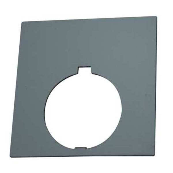 Placa de leyenda en blanco Eaton, negra/blanca o plateada - HT8LP76