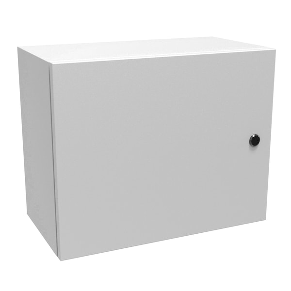 Hammond Steel Electrical Enclosures, 16 in H, 10 in D, 20 in W, NEMA 4, Hinged - EN4SD162010LG