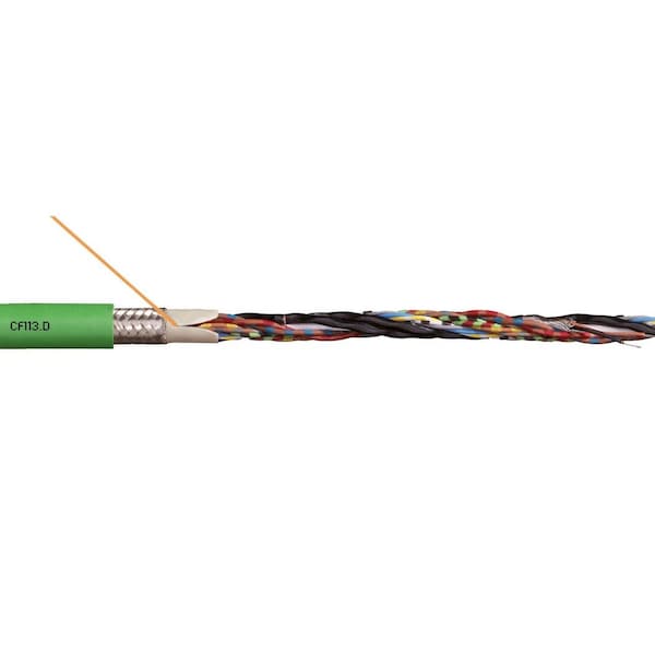 Chainflex Measuring System Cable, 50 V, 0.39 in dia. - CF113-025-D