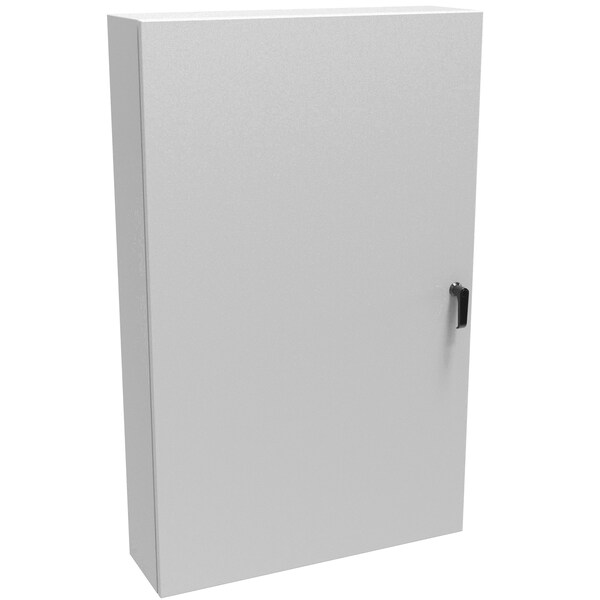 Hammond Steel Electrical Enclosures, 48 in H, 8 in D, 30 in W, NEMA 4, Hinged - EN4SD48308LG