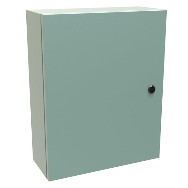 Hammond Steel Electrical Enclosures, 20 in H, 6 in D, 16 in W, NEMA 4, Hinged - EN4SD20166GY