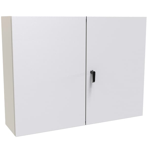 Hammond Steel Electrical Enclosures, 36 in H, 12 in D, 48 in W, NEMA 12, Hinged - EN4TD364812LG