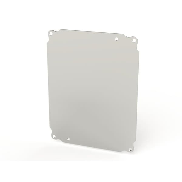 Saginaw Control & Engineering Subpanel, 9 in H, 0.08 in D, 7 in W - SCE-10P8AL