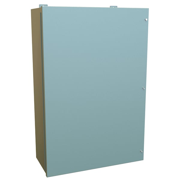 Hammond Steel Electrical Enclosures, 36 in H, 11 in D, 24 in W, NEMA 12, Hinged - 1418JL11