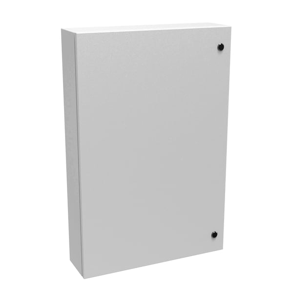 Hammond Steel Electrical Enclosures, 36 in H, 6 in D, 24 in W, NEMA 4, Hinged - EN4SD36246LG