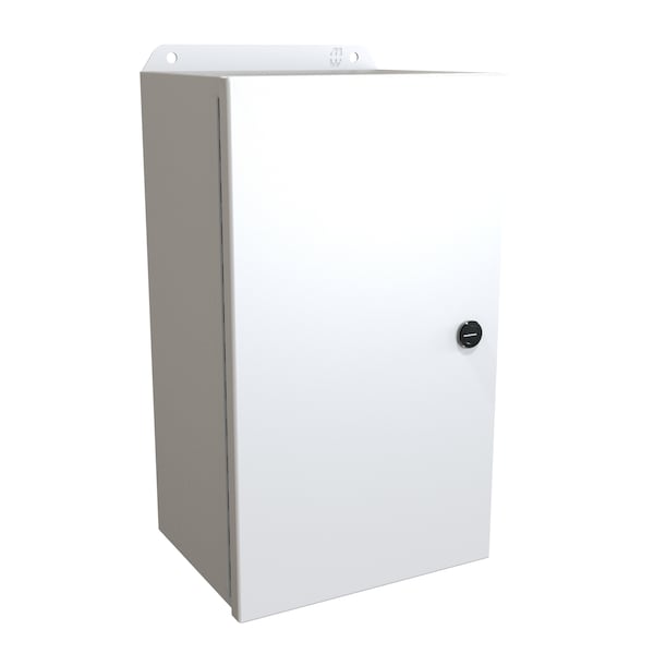 Hammond Steel Electrical Enclosures, 14 in H, 6 in D, 8 in W, NEMA 4, Hinged - EJ1486LG