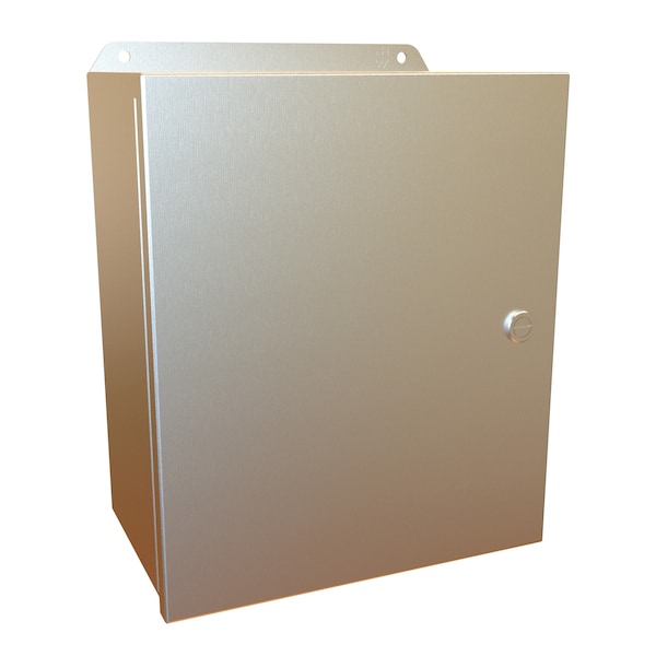 Hammond 316 Stainless Steel Electrical Enclosures, 12 in H, 6 in D, 10 in W, NEMA 4X, Hinged - EJ12106S16