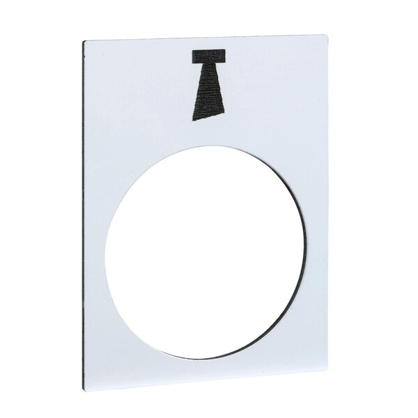 Schneider Electric Legend - 30 x 40 mm - blanco - claxon - ZB2BY4932