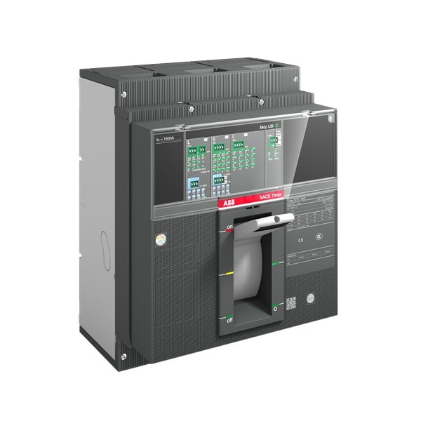 Abb Circuit Breaker, XT7S Series, 1200A, 3 Pole, 600V AC, 65kA - XT7SU312EFFF000XXX