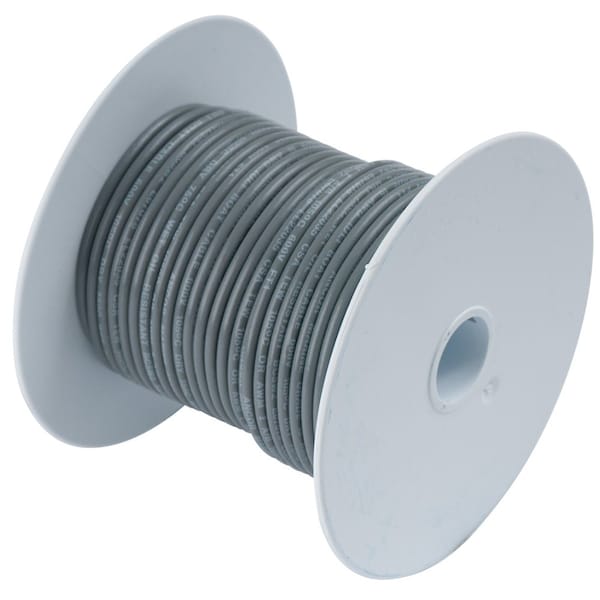 Ancor Ancor Grey 14 AWG Tinned Copper Wire - 100' - 104410
