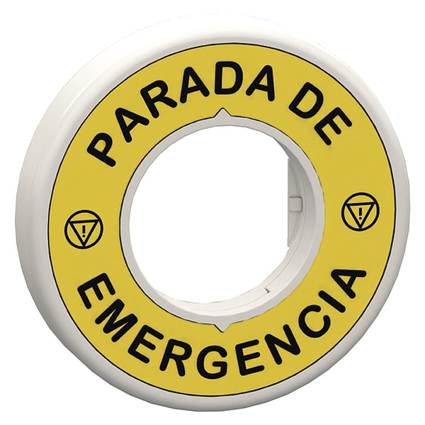 Schneider Electric LegndRing, PardaDeEmergncia, Blk/Ylw, Redondo - ZBY9W2B430

Por favor ten en cuenta que "PardaDeEmergncia" no tiene sentido en español y podría ser un error tipográfico. Si tienes más contexto sobre el texto, por favor proporciona más detalles para una traducción más precisa.