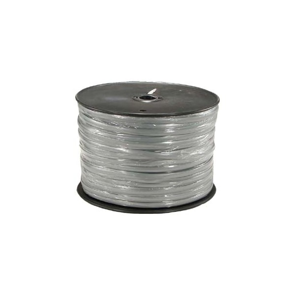 Carrete de cable modular 28AWG 8 conductor plateado satinado - 1000 pies - 170203