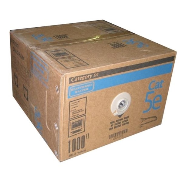 Homevision Technology Homevision Technology CAT5211000B Electronic Master 1000-Ft UTP Cat5e Network Cable- Blue - CAT5211000B