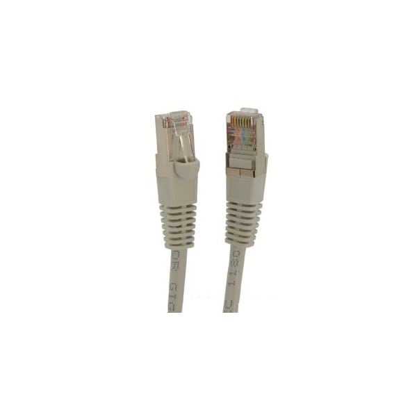 Cable de Red Ethernet Apantallado (SSTP) CAT6 con Botas- 1ft- Gris - 100801GY