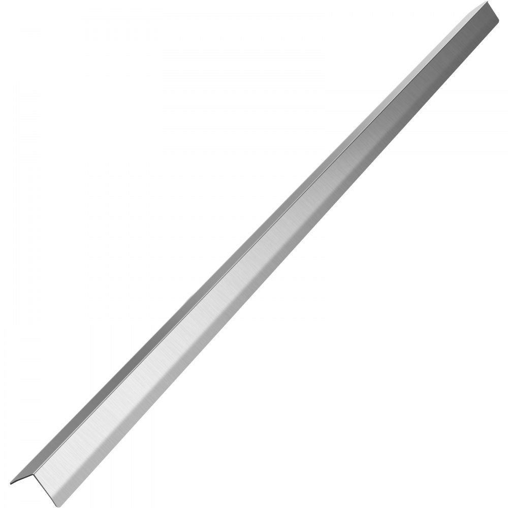 VEVOR Stainless Steel Corner Guards 2 x 2 x 48 inch Metal Wall Corner Protector Pack of 20 Corner Guards 20 Ga 304 Stainless Corner Guard with 90-Degree Angle for Wall Protection and Decoration - BXGHJ24P1.5X1.5YCV0