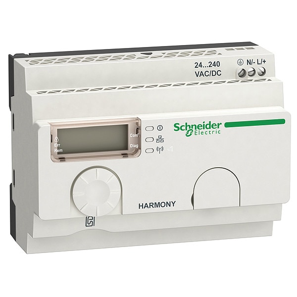 Schneider Electric HubWireless, 60mm, Plástico, Negro, Verde - ZBRN2.