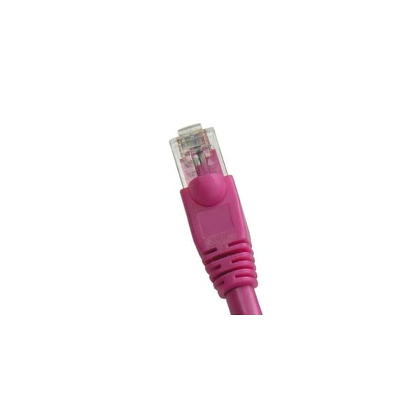 Bestlink Netware CAT6A UTP Ethernet Network Booted Cable- 20ft- Pink - 100760PK