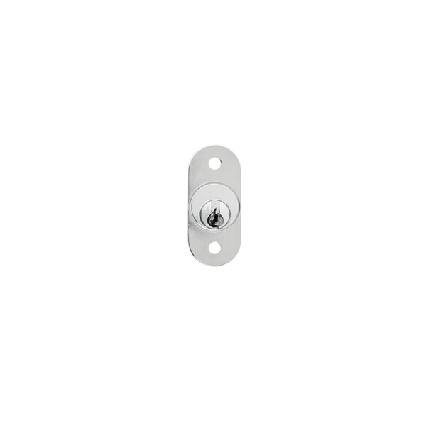 Richelieu 78 en 22 mm Cerradura de Botón para un Grosor Máximo de Panel de 78 in 22 mm Cromo - 369471140