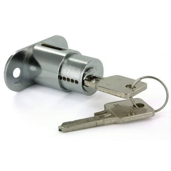 Richelieu 78 en 22 mm Cerradura de Botón para un Grosor Máximo de Panel de 78 in 22 mm Cromo - 369471140