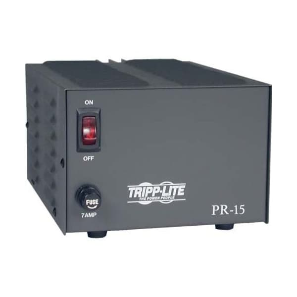 Tripp Lite AC to DC Power Supply, 120V AC, 13.8V DC, 12A - 10725