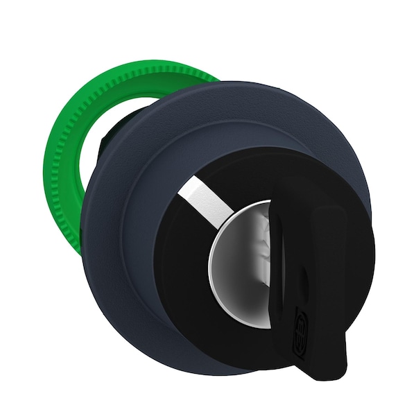 Interruptor selector de llave para Schneider Electric, Harmony XB5, Harmony XALF, montaje empotrado, 2 posiciones de retorno 455 stay put - ZB5FG2